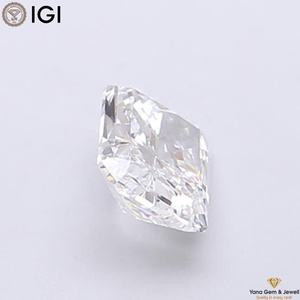 Diamante Cultivado en Laboratorio CVD de Corte Radiante Brillante de 1.02 Quilates, Color E, Claridad VS1, con Certificado IGI para Joyería Solitaria - Product Image 3