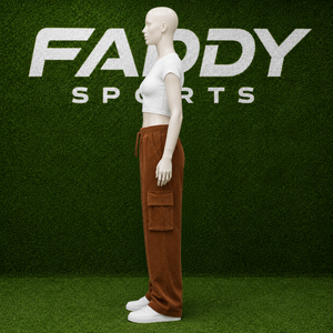 Vintage Corduroy <b>Cargo</b> Pants Men Women Kids Casual Drawstring Elastic Waist Straight Leg Trousers Brown Streetwear Workwear - Product Image 4
