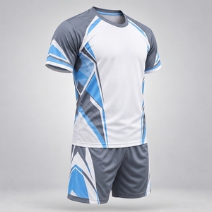 Uniforme de voleibol deportivo con construcción ligera, tela de secado rápido y colores personalizados para entrenamientos y partidos. - Product Image 6