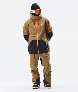 Men's Women's Heated <b>All</b>-<b>in</b>-<b>One</b> Jumpsuit <b>Waterproof</b> Ski Suit -Tex Fleece Insulation Breathable Zipper Closure for Winter - Product Image 1