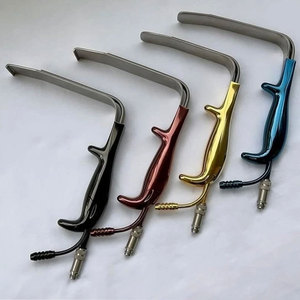 Premium Quality German Quality Tebbetts Fiber <b>Optic</b> Retractor Set Stainless Steel Surgical <b>Instruments</b> Kit CE ISO Certified - Product Image 1