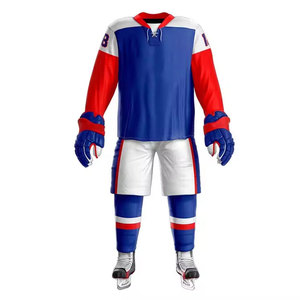 Uniforme de Hockey sobre Hielo de Alta Calidad, Tela Resistente, Pantalones Ajustables, Perfecto para Clubes, Ligas y Torneos - Product Image 6