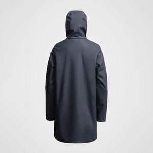 Heavy Duty Waterproof Rain Suit 100% Polyester Reflective <b>Raincoat</b> Jacket for Outdoor Work Hiking Camping OEM Wholesale Custom - Product Image 1