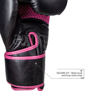 Guantes de Boxeo de Cuero PU al por Mayor, Venta Directa de Fábrica, Guantes de Boxeo Profesionales - Product Image 4