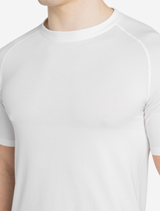 เสื้อยืดแขนสั้นผู้ชายปักโลโก้ตามสั่ง ทรงหลวม ไซส์ใหญ่ ผ้าคอตตอน 100% ผ้าเนื้อละเอียดป้องกันการเป็นขุย - Product Image 2