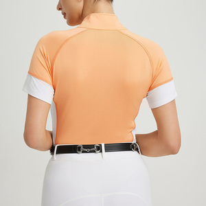 เสื้อขี่ม้าแฟชั่นสำหรับผู้หญิง สีพื้น ขนาดสั่งทำได้ พร้อมกางเกงจ็อดปูร์และกางเกงบรีชส์ และเสื้อเบสเลเยอร์ - Product Image 2