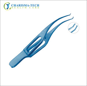 CHARISMA-TECH Pinzas Colibri de Titanio para Instrumentos Ortopédicos Delicados, Plataforma de Ligadura con Dientes Oblicuos 1x2, CE Manual Clase II - Product Image 2