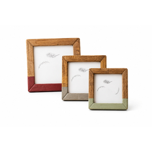 Square Wooden Photo <b>Frame</b> Wholesale Color Block <b>Picture</b> <b>Frame</b> Set Decorative Solid <b>Wood</b> Small Desk Photo <b>Frame</b> For Home Decor - Product Image 1
