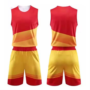 Vente flash sur les uniformes de basket-ball, couleur unie, meilleur matériau, uniforme de basket-ball pour homme adulte, prix de gros - Product Image 4