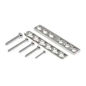 Placa Ortopédica de Acero Inoxidable para Veterinaria con Orificios, Fuente de Alimentación Manual, Tornillo Óseo, Certificación CE, Modelo para Uso Hospitalario - Product Image 4