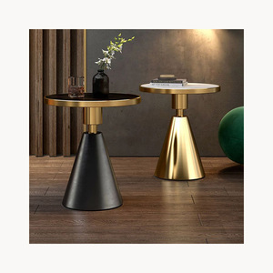 Stylish New Arrival <b>Side</b> <b>Table</b> With <b>Glass</b> Top And Metal Frame Customized Modern Decorative End <b>Table</b> For Home Usage - Product Image 5