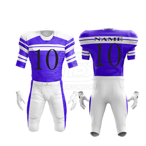 Vêtements de sport, uniforme de football américain, coupe flexible, uniforme de football américain confortable à porter, uniforme de football américain - Product Image 4