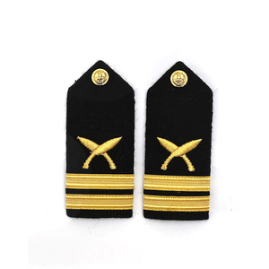 Nouvel Arrivage – Épaulette de Grade de Pilote Faite Main en Tissu Toile Brodé en 3D, Personnalisée, Durable et de Haute Qualité - Product Image 1