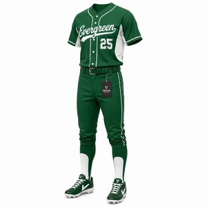 2026 Wholesale Customized Baseball Uniform best Comfortable Regular Fit Team <b>Wear</b> Baseball Uniform for sportswear - Product Image 4