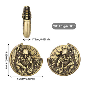 Dado Fidget Spinner Personalizado 7 en 1, Dado Poliédrico de Metal Multifuncional para D&D, Accesorios Portátiles para Juegos de Rol, Dado Fidget Spinner DND - Product Image 4
