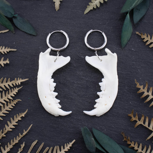 Pendientes de Hueso Ecológicos – Accesorios de Moda Étnica Hechos a Mano - Product Image 5