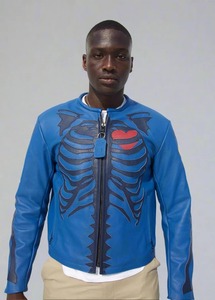 VANSON LEATHERS COBRA <b>STAR</b> WINDPROOF ECO-FRIENDLY HEATED SOLID STREETWEAR <b>JACKET</b> - Product Image 1