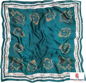 Bufanda Corta Personalizada con Impresión, Tela de Alta Calidad, Fabricante Textil OEM ODM, Proveedor de Accesorios de Moda de Marca Blanca para Exportación - Product Image 3