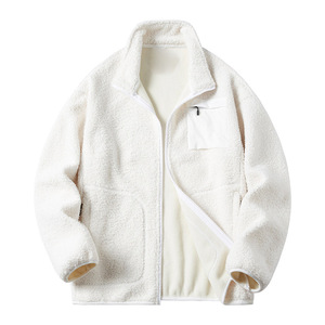 Sweat-shirt d'hiver personnalisé de haute qualité avec logo, pull unisexe en polaire sherpa, veste à capuche pour homme - Product Image 1