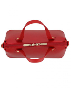 Bolso de Mano de Cuero Genuino Azul para Mujer, de Alta Calidad, con Cierre, Asas Suaves y Duraderas, Gran Capacidad, Colores Personalizables, Logotipo Personalizado, OEM 2026 - Product Image 6