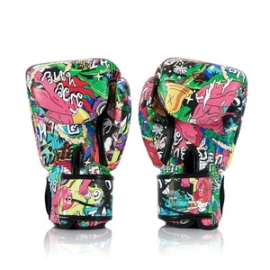 Gants de boxe Fair Tex de haute qualité, prix de gros RTS, en cuir de vachette PU et cuir véritable, pour entraînement et sparring, AS-BG-609 - Product Image 3