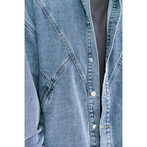 Chaqueta vaquera transpirable de alta calidad, abrigos, pantalones vaqueros para hombre, pantalones vaqueros para hombre, chaqueta para hombre - Product Image 3