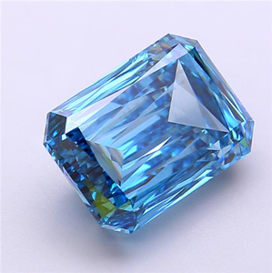 Diamante Cultivado en Laboratorio de 5.10ct, Corte Radiante, Azul Intenso VS2, para Joyería - Product Image 6