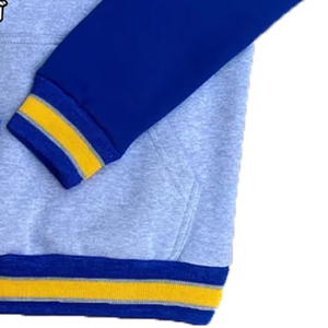 Sudadera de cuello redondo personalizada multicolor con bordado, de poliéster/algodón grueso, tipo jersey, de forro polar, unisex. - Product Image 6