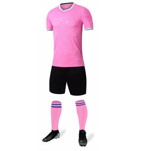 Uniforme de Fútbol Personalizado con Nombre del Jugador y Números del Equipo, Diseño Impreso Transpirable de Manga Corta, Venta al Por Mayor - Product Image 1