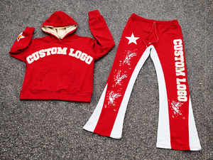 Fabricante personalizado Logo Sportswear Chándal Jogging Trajes 2 Piezas Hombres Pantalones de chándal Joggers Sudadera con capucha Conjunto por Ayat Export - Product Image 2