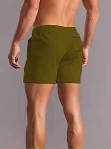 Meilleurs shorts personnalisables pour hommes, nouvelle collection Hip Hop, respirants, décontractés, pour la gym, la plage, sous-vêtements, motif uni, logo personnalisé - Product Image 4