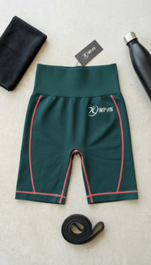 กางเกงขาสั้นออกกำลังกายผู้หญิง ระบายอากาศได้ดี ทรงสปอร์ต ยกกระชับสะโพก ดีไซน์รัดรูป เหมาะสำหรับฟิตเนส โยคะ ปั่นจักรยาน เอวไร้ตะเข็บ - Product Image 6