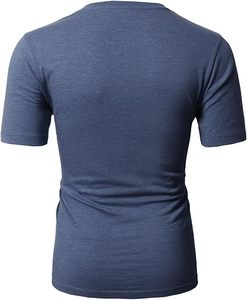 เสื้อยืดคุณภาพสูงสำหรับทุกเพศ ผลิตจากผ้าฝ้ายพรีเมียม 100% เสื้อยืดคอกลมสำหรับผู้ชาย ผ้าฝ้ายเนื้อหนา รับสกรีนโลโก้ - Product Image 4