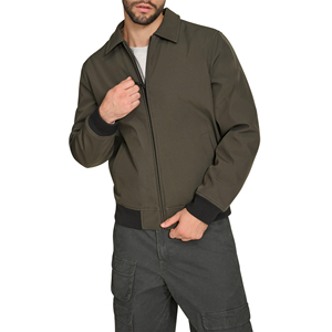 Full Zip-<b>up</b> Closure For Easy Wearing and Classic Bomber Style Ideal For Modern Functional Outerwear Needs - Product Image 1