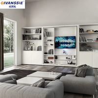 Maßgefertigtes Modulares Multifunktionales Drehbares Murphy-Bett Faltbarer TV-Schrank Modernes Design Eisenrahmen Feuerfest Wasserdicht Einfach