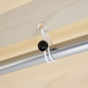 Bâche de remplacement robuste pour abri de voiture 10 x 20 pieds, résistante aux UV, imperméable, pour tente de garage portable, avec parois latérales - Product Image 3