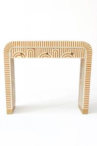 Cajón con Incrustaciones de Hueso de ILAHI, Diseño Moderno con Detalles de Ágata, Mueble Portátil para el Hogar - Product Image 3