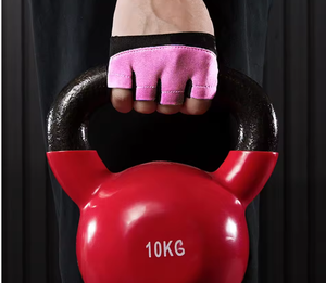 Gants unisexes demi-doigts en polyester respirant à libération rapide pour la gym, le fitness, le crossfit, l'entraînement, la musculation et le bodybuilding - Product Image 3