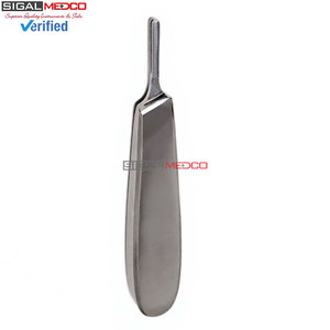 Manche de scalpel de qualité supérieure pour grandes lames, instruments chirurgicaux dentaires ORL, acier inoxydable allemand, réutilisable, poignée ergonomique - Product Image 5