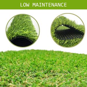 Alfombra de Césped Artificial Fácil de Limpiar TH-PAG-525, Aspecto Natural y Antideslizante, Perfecta para Entrenamiento de Cachorros en Apartamentos o para Viajes - Product Image 2