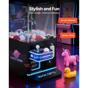 Macchina Acchiappapremi di Medie Dimensioni a Doppio Strato con Luci e Suoni, Gioco Arcade Acchiappacaramelle e Acchiappabambole - Product Image 5