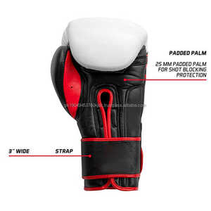 WASEEM IMPEX Boxing <b>Gloves</b> OEM Customizable Adult PU Leather Outdoor Training Waterproof <b>Moisture</b> Wicking Stretch Safety for - Product Image 4