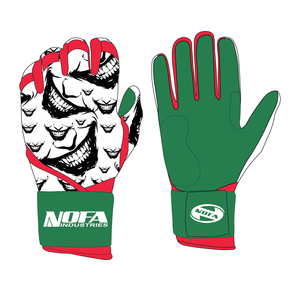 Genuine Cabretta Leather Custom Durable <b>Baseball</b> Softball Batting Work Gloves Wrist Support Hook Loop Closure Training - Product Image 1