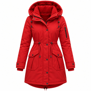 Fashionable Cold Weather <b>Parka</b> Coat <b>for</b> <b>Women</b> Coat with Cotton Filling Casual Plus Size Sports Jacket Wholesale - Product Image 3