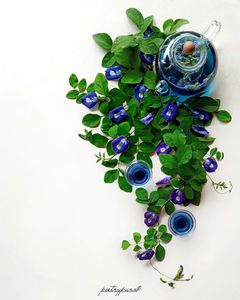 EXPAD Raw Dried Butterfly Pea Flowers Natural Blue Petals 100% Natural <b>Slimming</b> Herbal <b>Tea</b> Vietnam Ho Chi Minh City Origin - Product Image 1