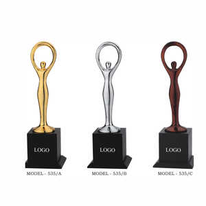 Elegant Metal <b>Trophies</b> Premium Achievement Awards For Office Recognition And Sports Tournaments Durable Celebration Rewards - Product Image 1