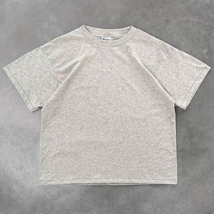 เสื้อยืดโอเวอร์ไซส์ผู้ชายผ้าฝ้าย 100% ขายส่งแบบ OEM พิมพ์ลาย DTG ล้างสีแบบ Stone Acid สไตล์วินเทจ เสื้อยืดสั่งทำพิเศษเนื้อผ้าหนา - Product Image 3