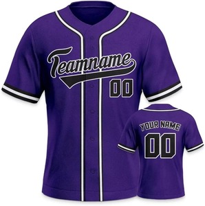 Commande Urgente : Maillot de Baseball Personnalisé en Polyester – Tenue de Sport Homme à Manches Courtes en Mesh avec Votre Nom - Product Image 5