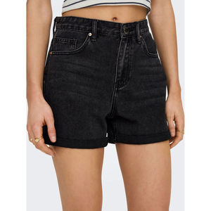 Shorts de Mujer de Cintura Media, Color Sólido, Corte Regular, Cintura Elástica, Estilo Deportivo, Spandex/Poliéster, Secado Rápido, Transpirables, Tejido de Punto - Product Image 5