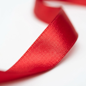 6mm Red Single Face Satin Ribbon Customizable Supplier 350 Meter Roll for Chocolate <b>Boxes</b> Bakery Packaging Valentine Gifts Bulk - Product Image 2